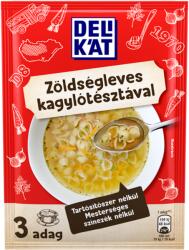 DELIKÁT zöldségleves kagylótésztával 44 g