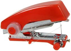 Genius Ideas mini kézi varrógép, 11 x 7 x 4, 5 cm, piros
