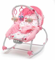  Multifunkcionális baba hinta pihenõszék Baby Mix rózsaszín-fehér