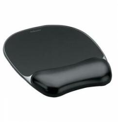 Fellowes Mouse pad, cu suport de silicon pentru încheietura mâinii, negru