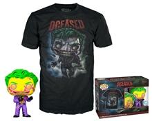 Funko Pop! & Tee - Comic Cover DC - The Joker Vinyl Figure T-shirt (L)