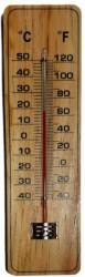 Farmo Hőmérő szobai, fa alapon (220x50x13 mm)