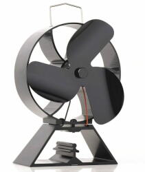  TURBO Fan TURBO Fan Ring fekete hővel meghajtott kandalló ventilátor