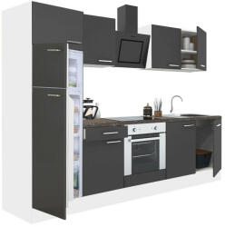 Yorki 270 konyhabútor alsó sütős, felülfagyasztós hűtős kivitelben (L270FHAN-SUT-FF)