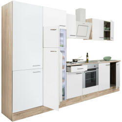  Yorki 330 konyhabútor alsó sütős, felülfagyasztós hűtős kivitelben (L330STFH-SUT-PSZ-FF)