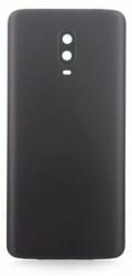 tel-szalk-012456 OnePlus 6T fekete akkufedél, hátlap, hátlapi kameralencse (tel-szalk-012456)