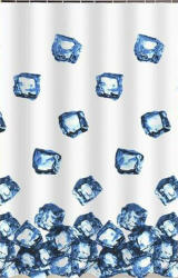 Aquamax Zuhanyfüggöny - ICE CUBE - Impregnált textil - 180 x 200 cm