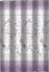 Aquamax Zuhanyfüggöny - LEVANDE - Impregnált textil - 180 x 200 cm
