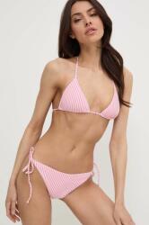 MC2 Saint Barth bikini felső rózsaszín, puha kosaras - rózsaszín M - answear - 33 090 Ft
