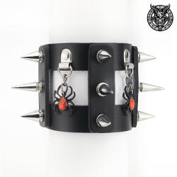 Leather & steel fashion гривна Carmine spider - LSF1 140