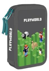 KARTON P+P PlayWorld emeletes tolltartó - OXY BAG - zöld-szürke (IMO-KPP-8-53024)