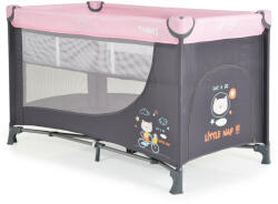Moni Tommy 2 szintes utazóágy (60x120) - Rózsaszín