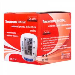 Dr. Life Tensiometru digital automat pentru incheietura mainii, DL2116, Dr. Life