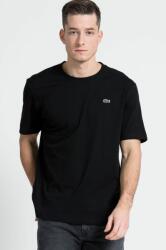 Lacoste t-shirt fekete, férfi, sima - fekete XL