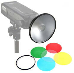 Godox Színes Vaku Mini-Reflektor Szűrő-Kit -RGB Speedlight Filter (4db)