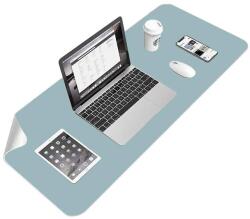 BUBM Mouse Pad Protectie Birou, 90 x 45 cm, Bumb Desktop Pad XL, Impermeabil, Blue + White (TD-BGZD-RL-BLUELIGHT)