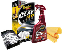 Meguiar's Smooth Surface Clay Kit autófényezés tisztító gyurma csomag