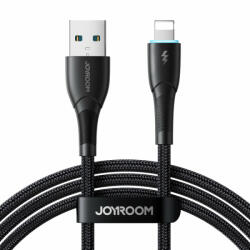 JOYROOM Starry USB-A - Lightning Kábel - 1m 3A - Fekete (SA32-AL3)