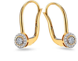 Decens női fülbevaló gyémántokkal KU1433N