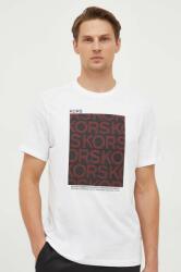 Michael Kors pamut póló fehér, férfi, nyomott mintás - fehér XXL - answear - 26 990 Ft