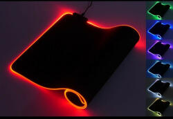 Attalus gamer egérpad LED RGB 800x300x3mm (5903396100628)