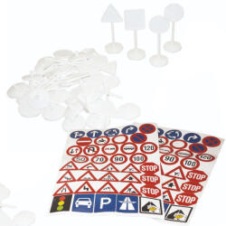 Playbox PlayBox: KRESZ jelzőtáblák matricákkal (2471546) - jatekshop