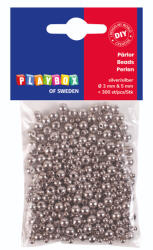Playbox PlayBox: Ezüst kerek gyöngy szett 300 db-os (2472099)
