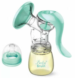 Baby Bruin Mellszívó kétfázisú, kézi, széles szájú cumisüveggel - diaper