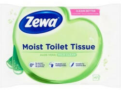 Zewa Nedves toalettpapír ZEWA Aloe Vera 42 darabos (68540) - papir-bolt