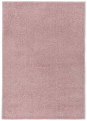 vidaXL rózsaszín rövid szálú szőnyeg 120 x 170 cm 340363