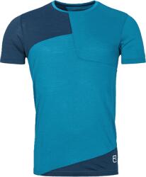 ORTOVOX Tricou Merino pentru bărbați cu mânecă scurtă 120 Tec Ortovox mountain blue mărimi îmbrăcăminte S (2-00026-S)