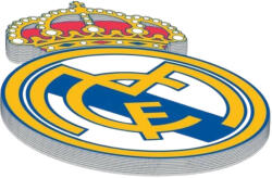  Real Madrid jegyzetfüzet címer alakú