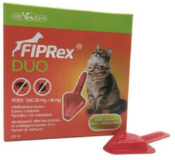 Fiprex Duo 50 mg + 60 mg rácsepegtető oldat macskáknak és vadászgörényeknek 1x - kingzoo