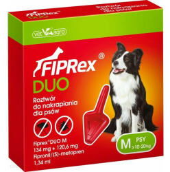 Fiprex Duo M 10-20 kg rácsepegtető oldat kutyáknak 1x