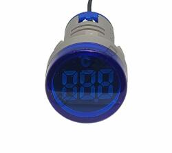  D003BL Digitális hőmérő kék AC