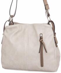 Hernan Bag's Collection Hernan halványszürke-barna női táska (HB0142# L.GREY, BEIGE/TAUPE)