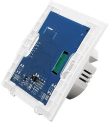 SmartWise B61 UNI Wi-Fi + eWeLink-Remote, univerzális bekötésű, 1 áramkörös, fizikai nyomógombos okos villanykapcsoló, ELŐLAP NÉLKÜL (SMW-KAP-B61-WIFIBT-NFP) - otthonokosabban