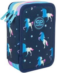 COOLPACK Háromemeletes töltött tolltartó JUMPER 3 Blue unicorn