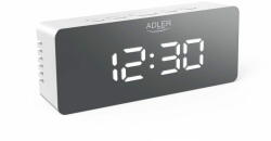 Adler Digitális ébresztőóra 14x5, 5x3, 5cm PH FEHÉR