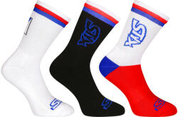 Styx 3PACK zokni Styx magas többszínű tricolor tricolor (3HV09014) M