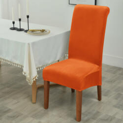 Forcheer HOSSZÚ SzékHuzat teljes székre (bársonyos, narancssárga)