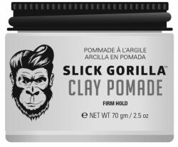 Slick Gorilla Clay Pomade - erős, rugalmas tartás, közepes fény, hibrid clay 70 g (slick-clay)