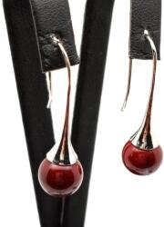 R. M. ékszer Fülbevaló golyó jáspis mookait kürt 10-10, 5mm (087274)