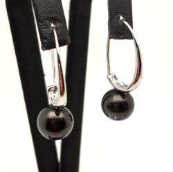 R. M. ékszer Fülbevaló golyó gagát íves lógós 10-10, 5mm (087744)