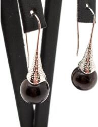 R. M. ékszer Fülbevaló golyó scapolit mintás kürt 10mm (088305)