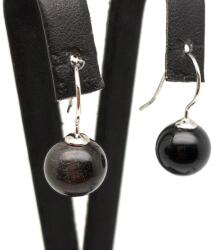 R. M. ékszer Fülbevaló golyó sólyomszem bedugós 10-10, 5mm (087878)