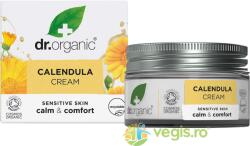 Dr. Organic Crema Hidratanta cu Galbenele pentru Piele Sensibila Bio 50ml