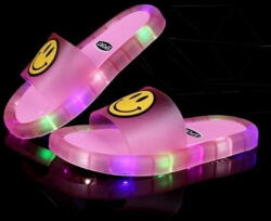  JOJOY® Gyerekpapucs LED lámpákkal | HAPPYS Rózsaszín 36/37