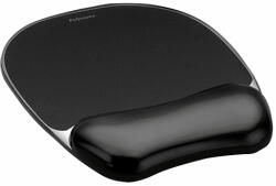 Fellowes Mouse Pad Si Suport Incheieturi Negru Gel Crystal Fellowes Mouse pad