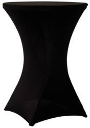 Fata de masa pentru masa cocktail 80cm, negru, Olka (5938)